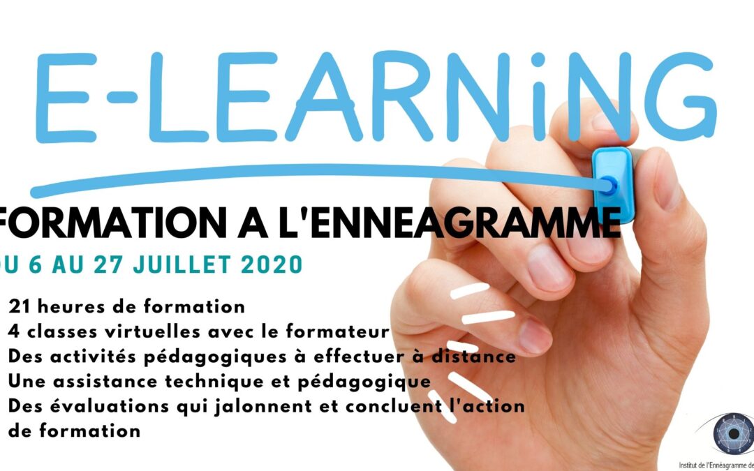 L’ennéagramme en e-learning du 6 au 27 juillet 2020