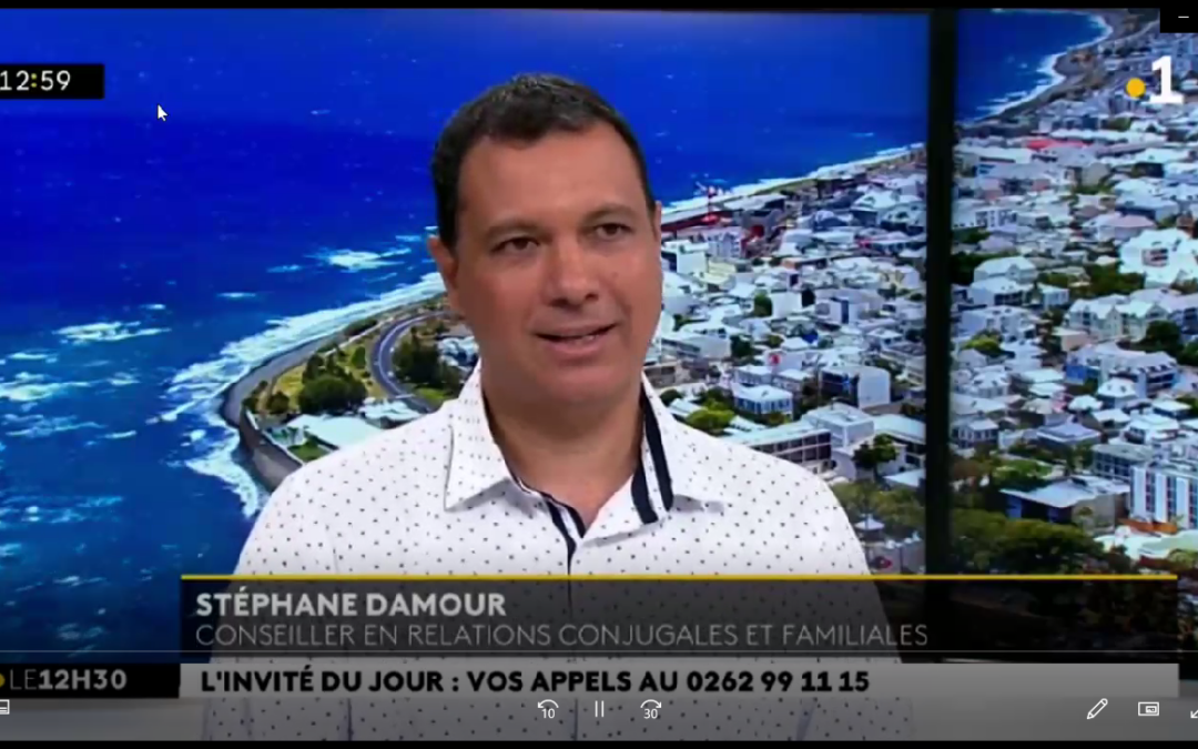 Stéphane Damour, invité du JT de Réunion la 1ère pour la Saint-Valentin