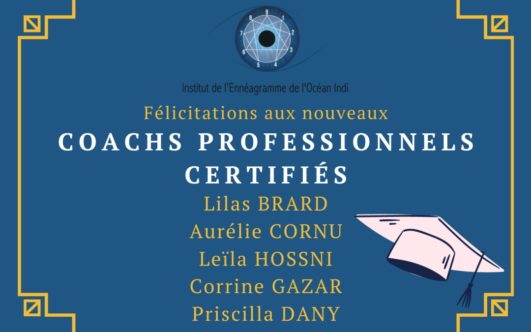 Résultats de l’examen final de certification au métier de coach professionnel